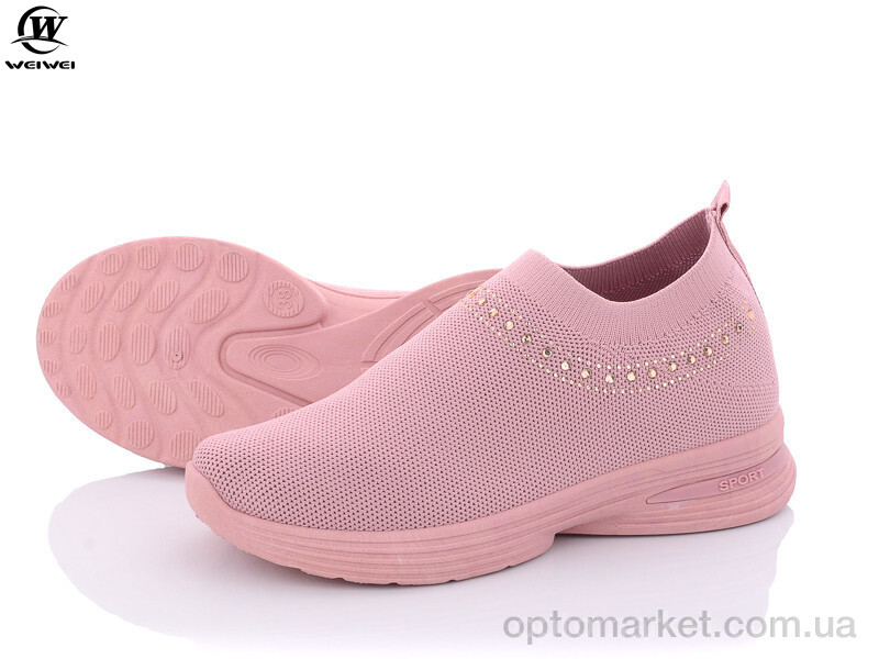 Купить Кросівки жіночі 2128-6 Wei Wei рожевий, фото 1