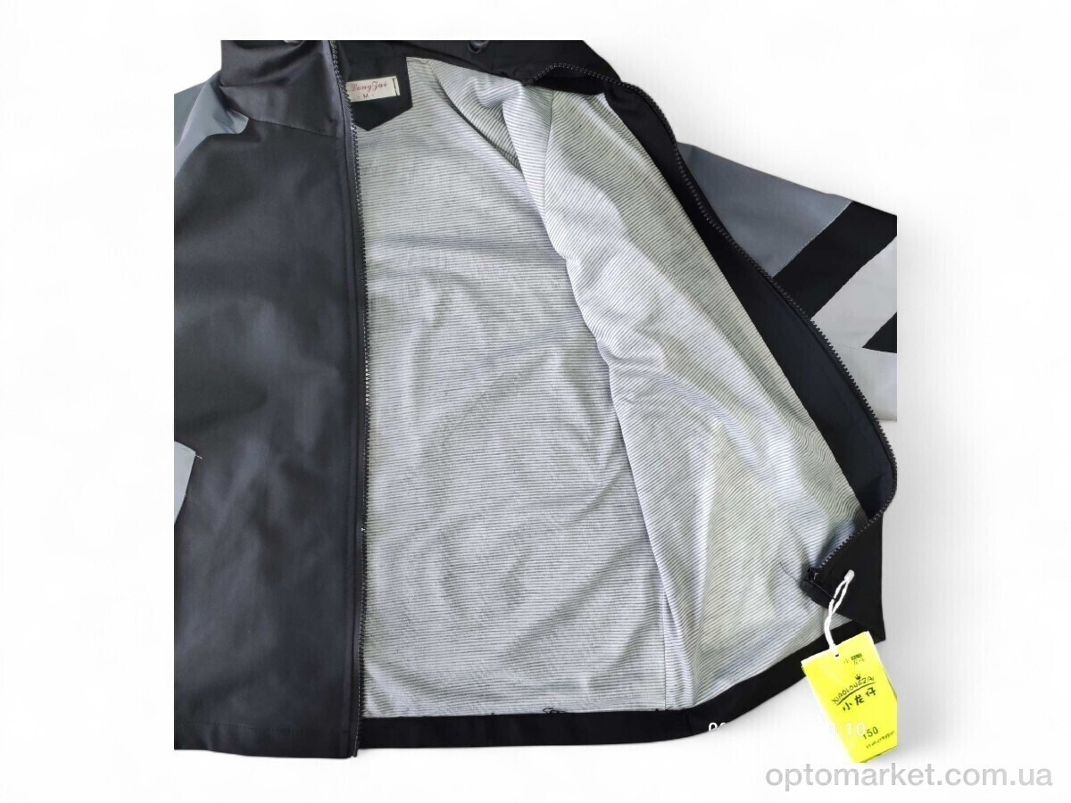 Купить Вітровка дитячі 2128 сірий XiaoLongZai чорний, фото 3