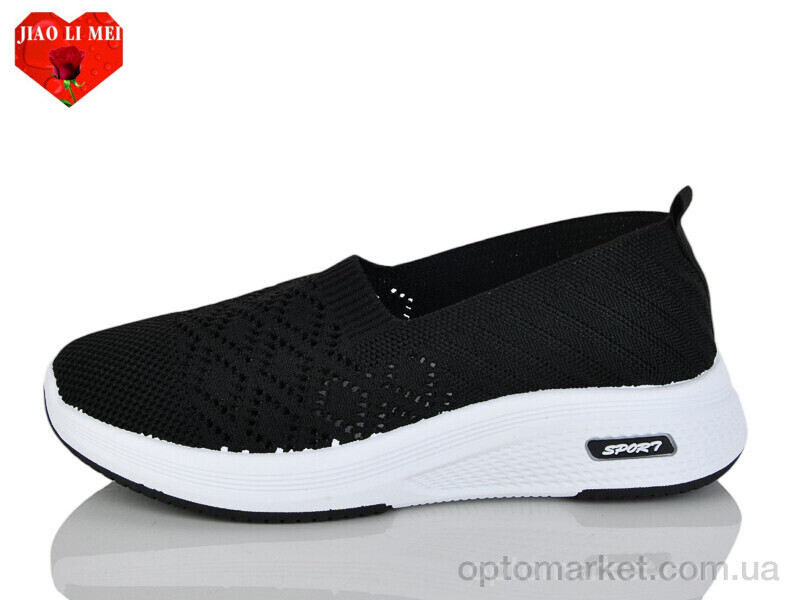 Купить Сліпони жіночі 213-1 Jiao Li Mei чорний, фото 1