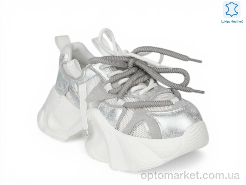 Купить Кросівки жіночі 213016 Lonza срібний, фото 1