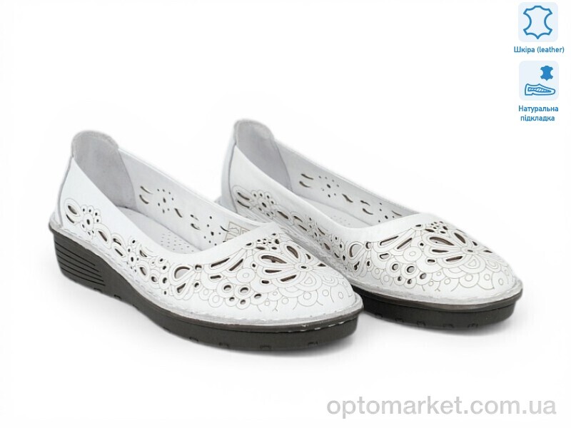 Купить Балетки жіночі 213665 Anna Lucci білий, фото 1