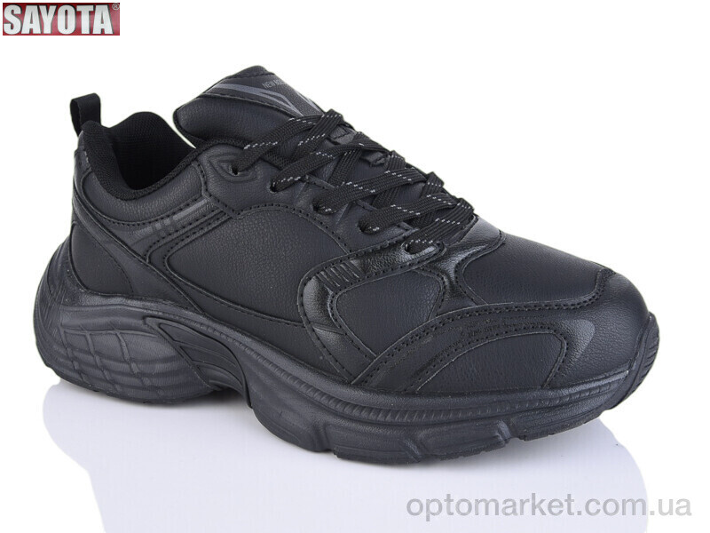 Купить Кросівки жіночі 2138-1 Sayota чорний, фото 1