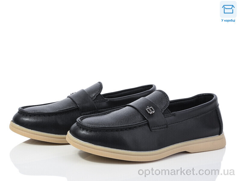 Купить Туфлі дитячі 214-1 Смайлик чорний, фото 1