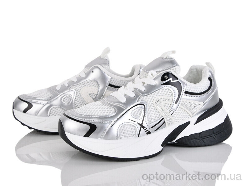 Купить Кросівки жіночі 214-34 Бабочка-Mengfuna-AESD білий, фото 1