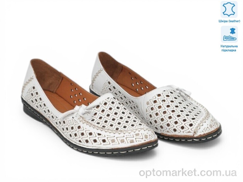 Купить Балетки жіночі 214029 Anna Lucci білий, фото 1