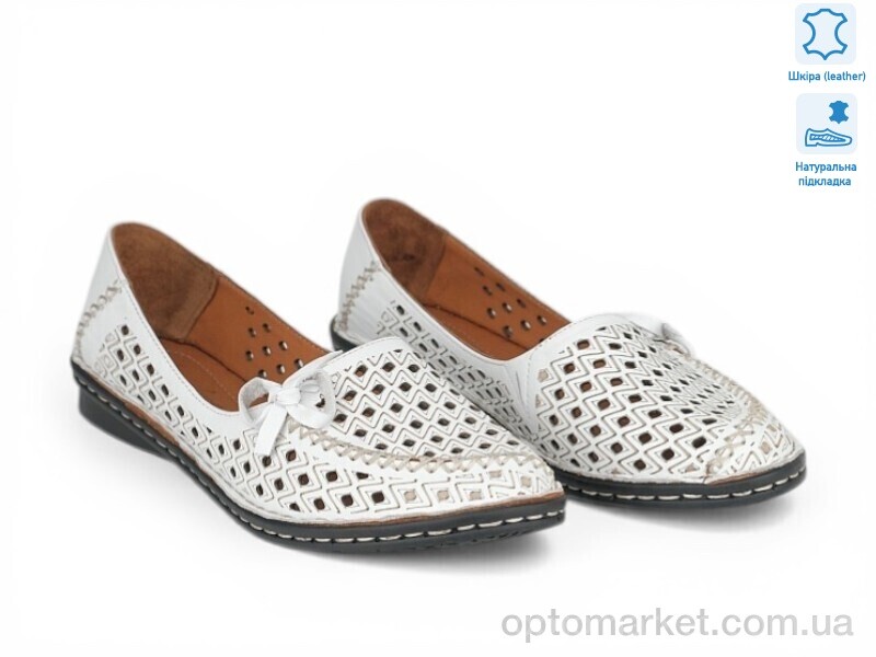 Купить Балетки жіночі 214030 Anna Lucci білий, фото 1