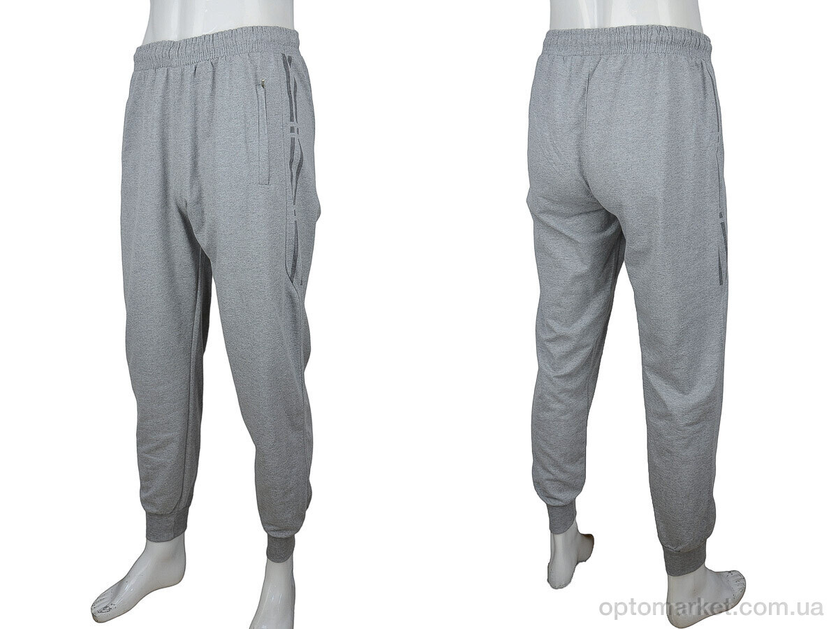Купить Спортивні штаны чоловічі 2146 l.grey Red Hat сірий, фото 3