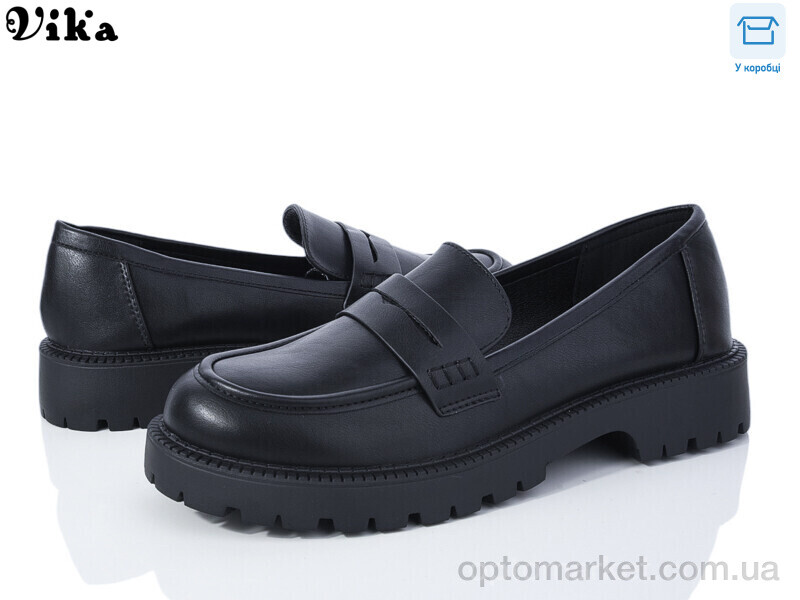 Купить Туфлі жіночі 215-1 Vika чорний, фото 1