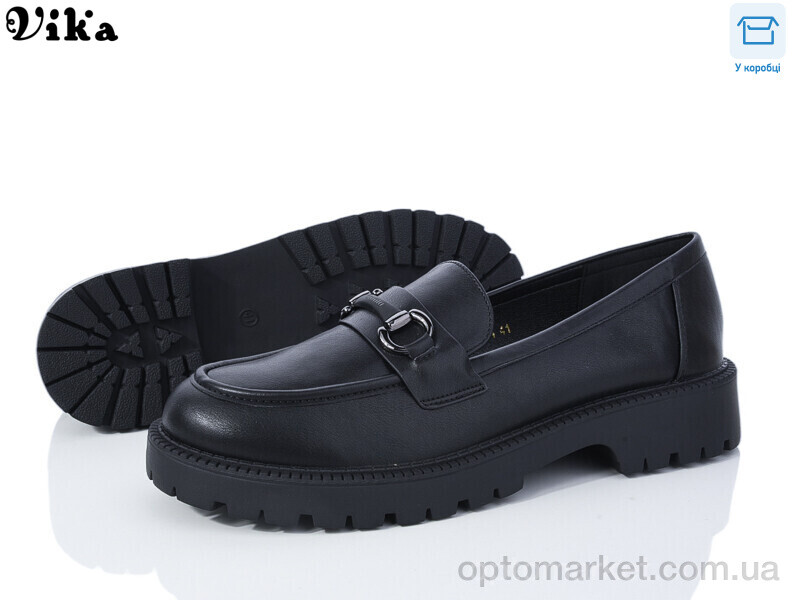Купить Туфлі жіночі 215-4 Vika чорний, фото 1