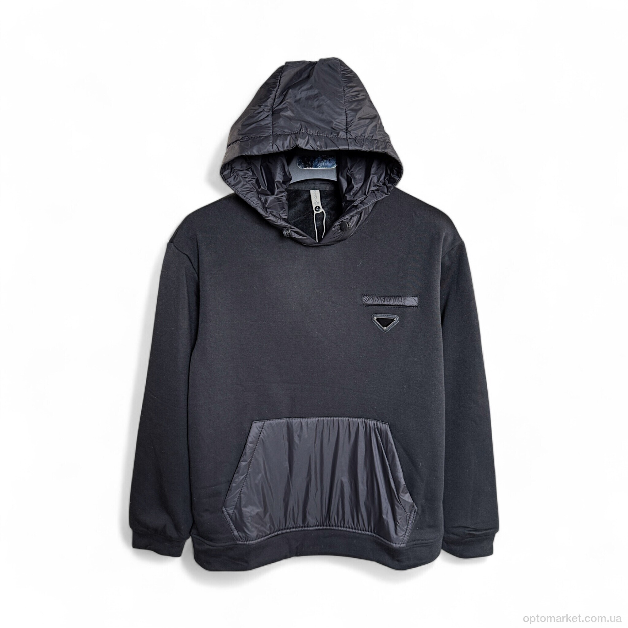 Купить Батник чоловічі 21636 black K&G чорний, фото 1