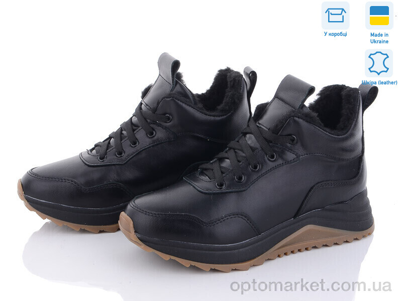 Купить Черевики жіночі 2164-12 Fat Fox-Tamei чорний, фото 1