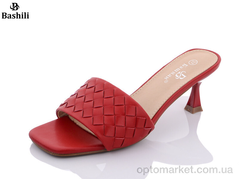 Купить Шльопанці жіночі 21692-6 Башили червоний, фото 1