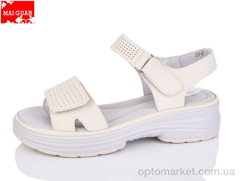 Купить Босоніжки жіночі 217-2 Maiguan бежевий, фото 1