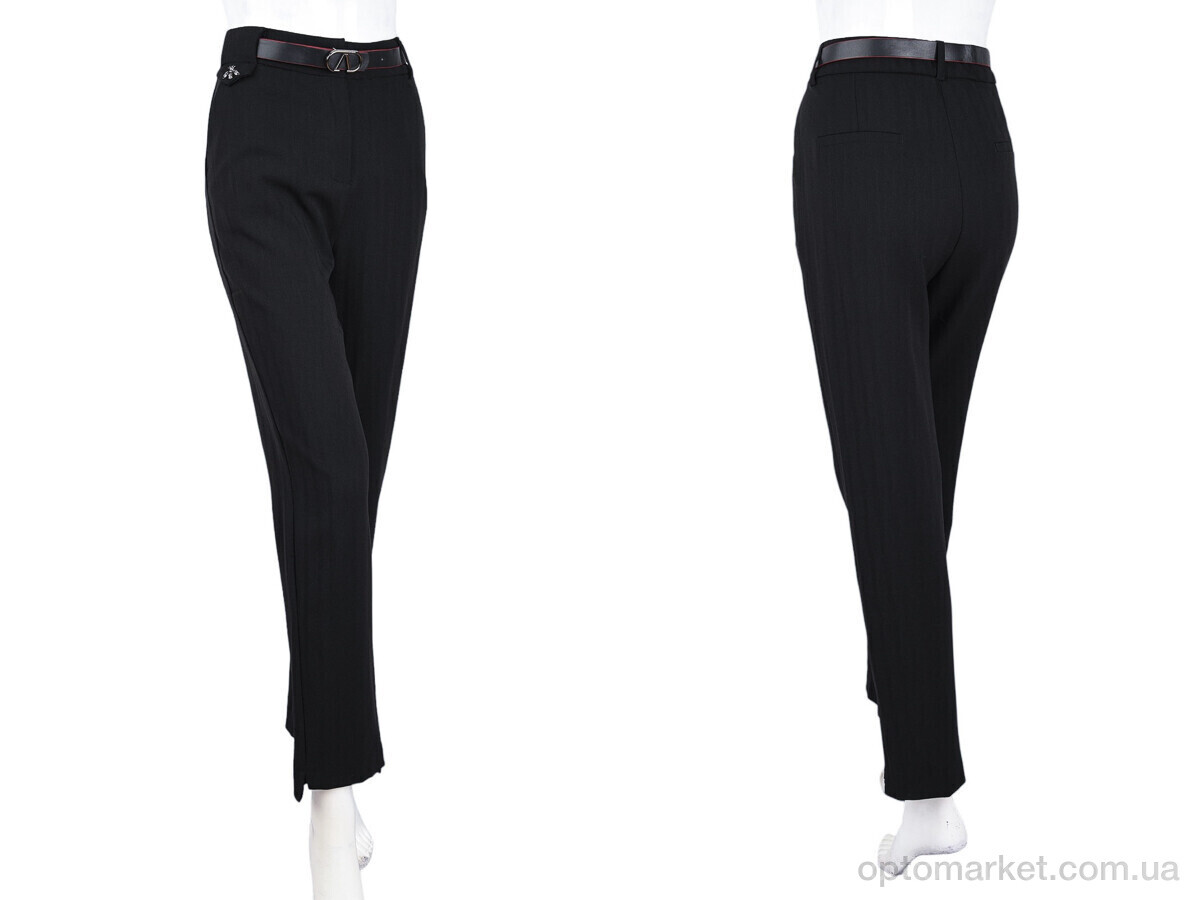 Купить Брюки жіночі 2193 black (08954) Obuvok чорний, фото 3