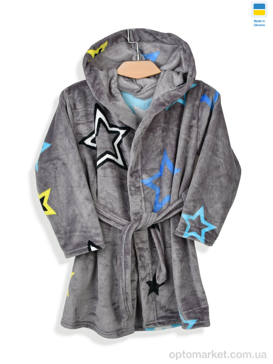 Купить Халат дитячі 21936 сірий Kir15 сірий, фото 1