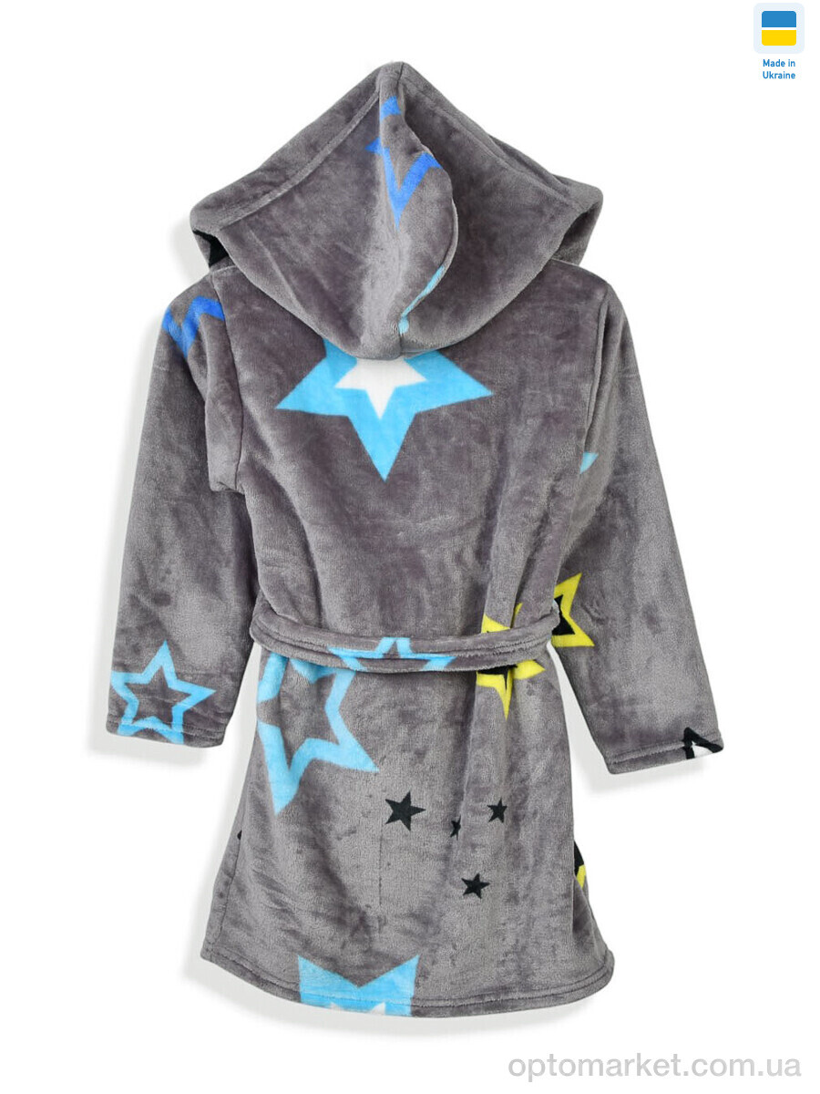 Купить Халат дитячі 21936 сірий Kir15 сірий, фото 2