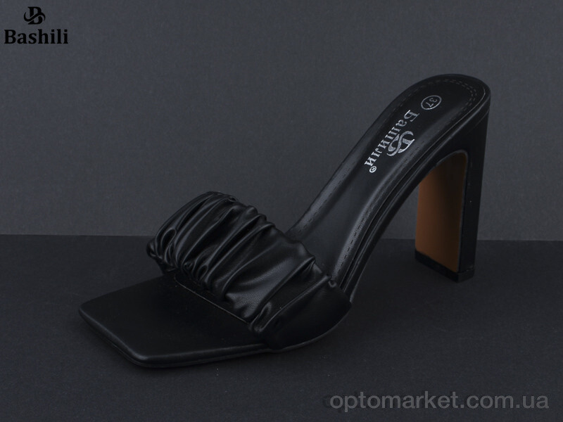 Купить Шльопанці жіночі 21950-1 Башили чорний, фото 2