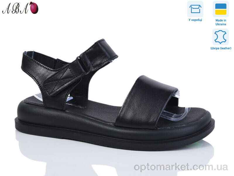 Купить Босоніжки жіночі 2196-12 Tamei чорний, фото 1