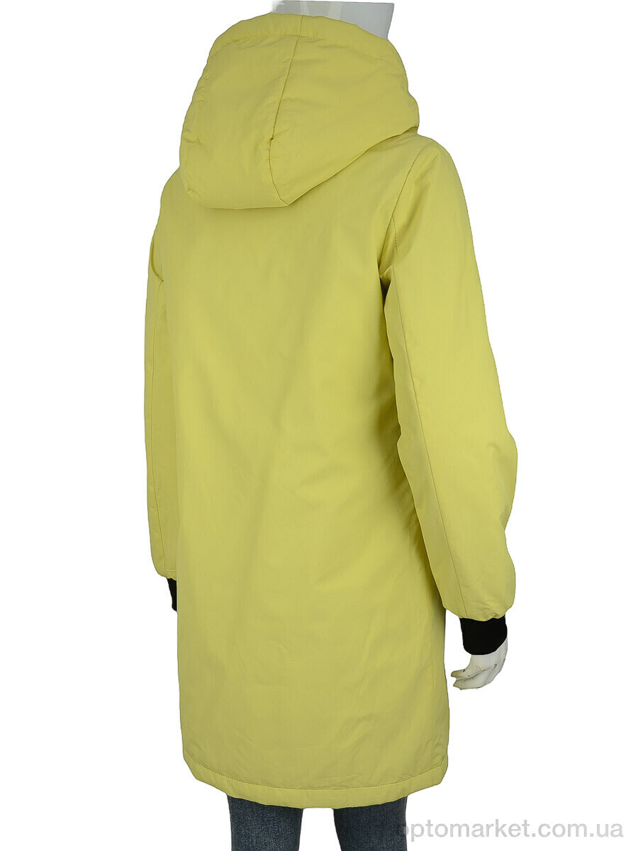 Купить Куртка жіночі 22-10 yellow Aixiaohua жовтий, фото 2