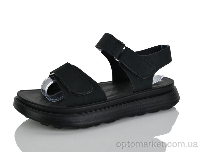 Купить Босоніжки жіночі 22-1 Lilin чорний, фото 1