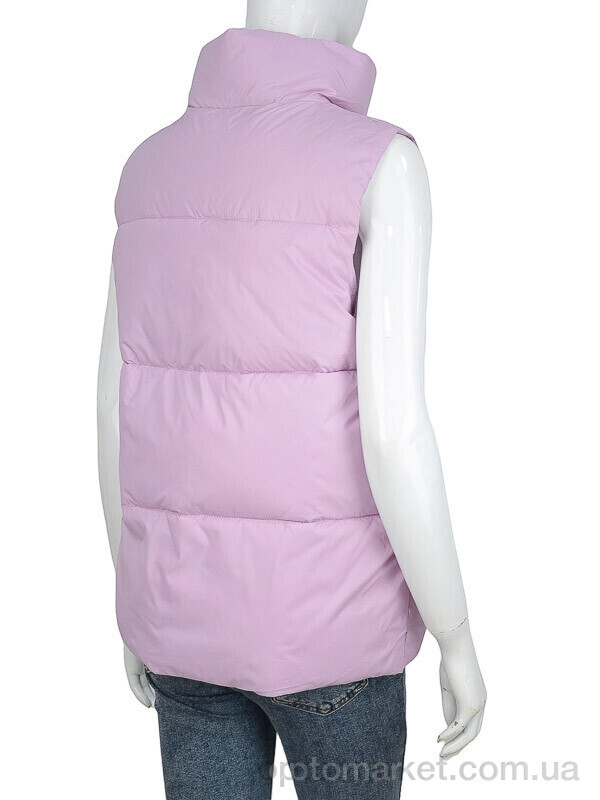 Купить Жилетка жіночі 22-552 pink-purple Aixiaohua рожевий, фото 2
