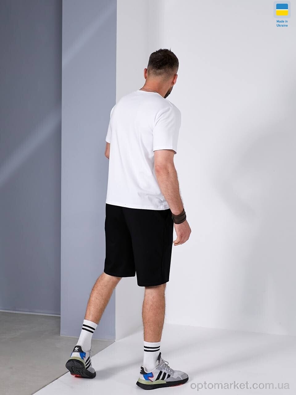 Купить Костюм чоловічі 220 чорно-білий Adam&Eva мікс, фото 4