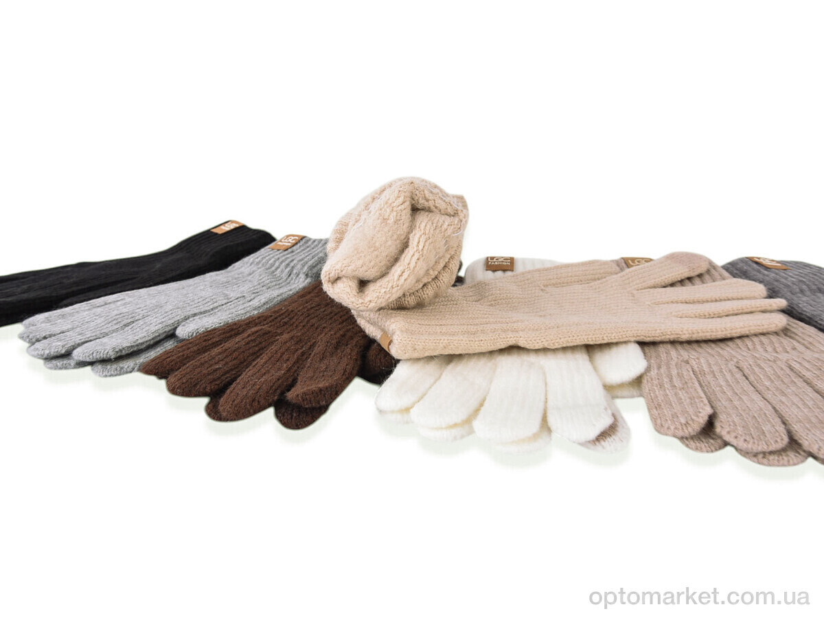 Купить Рукавички жіночі 2202 (хутро) mix Anjela мікс, фото 2
