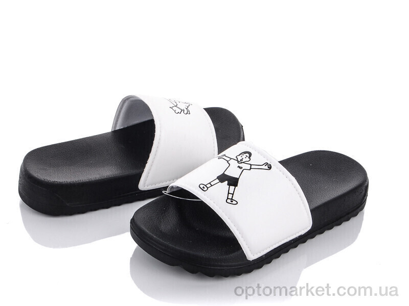 Купить Шльопанці дитячі 2206-17 Crayon білий, фото 1