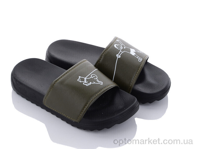 Купить Шльопанці дитячі 2206-19 Luck Line зелений, фото 1