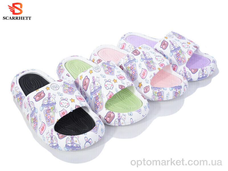 Купить Шльопанці жіночі 2206-5 mix SCARRHETT мікс, фото 1