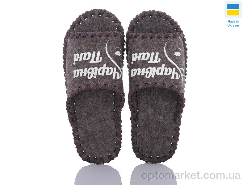 Купить Капці жіночі 220W коричневий Vends коричневий, фото 2