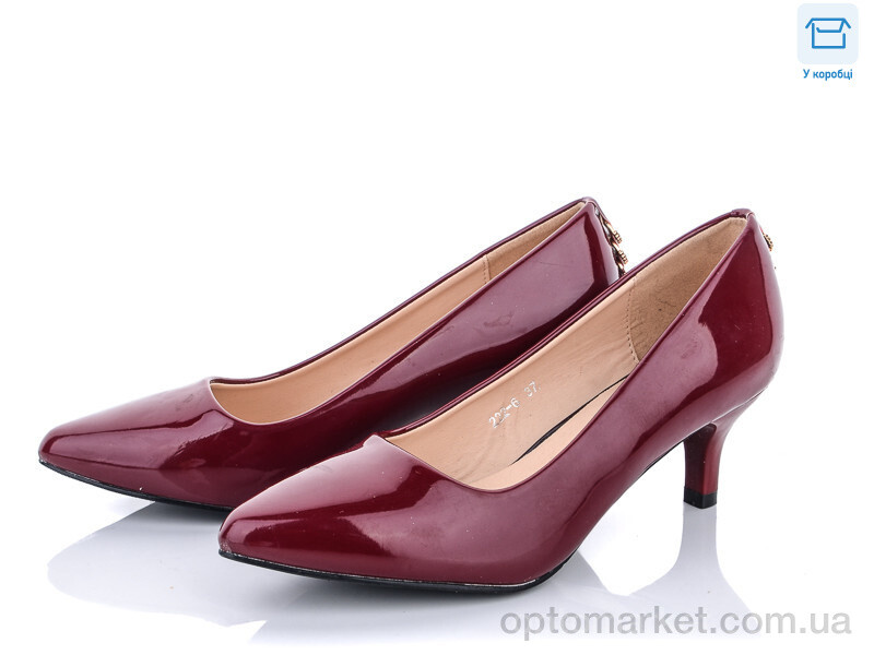Купить Туфлі жіночі 222-6 MaiNeLin бордовий, фото 1