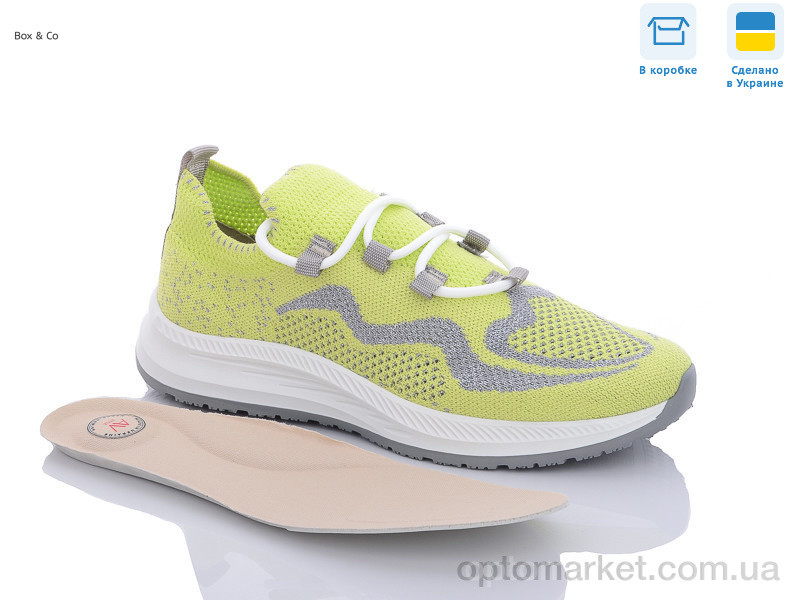 Купить Кросівки жіночі 22206 салатовий Avangard shoes зелений, фото 3