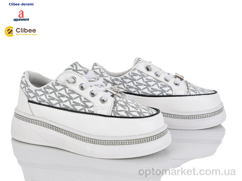 Купить Кросівки дитячі 2221A white Apawwa білий, фото 1