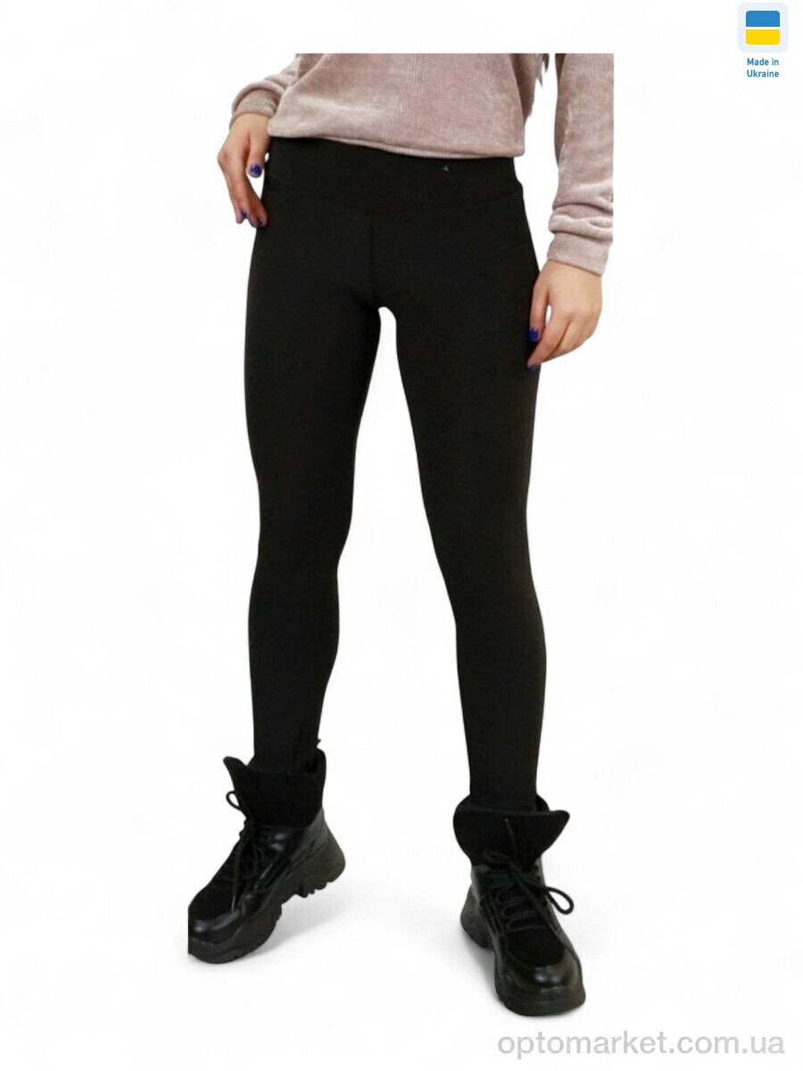 Купить Лосини жіночі 2222 чорний Sport style чорний, фото 1
