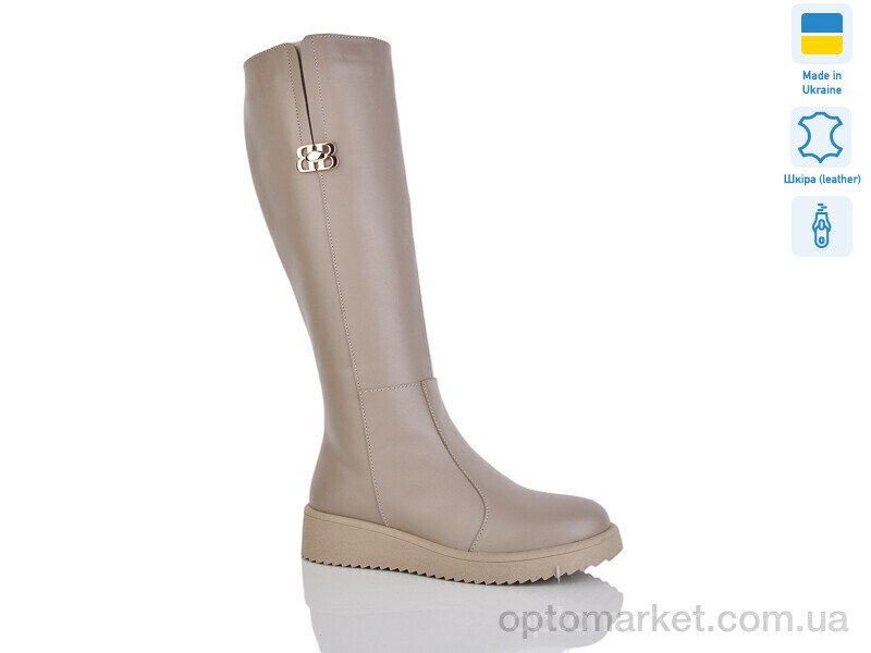 Купить Чоботи жіночі 2228 капучино к. Sali бежевий, фото 1