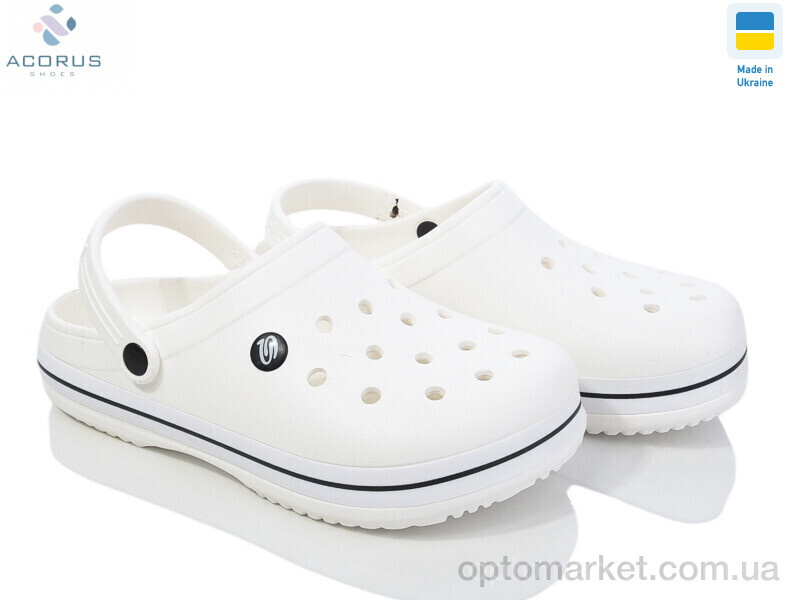 Купить Крокси чоловічі 224 білий Progress білий, фото 1