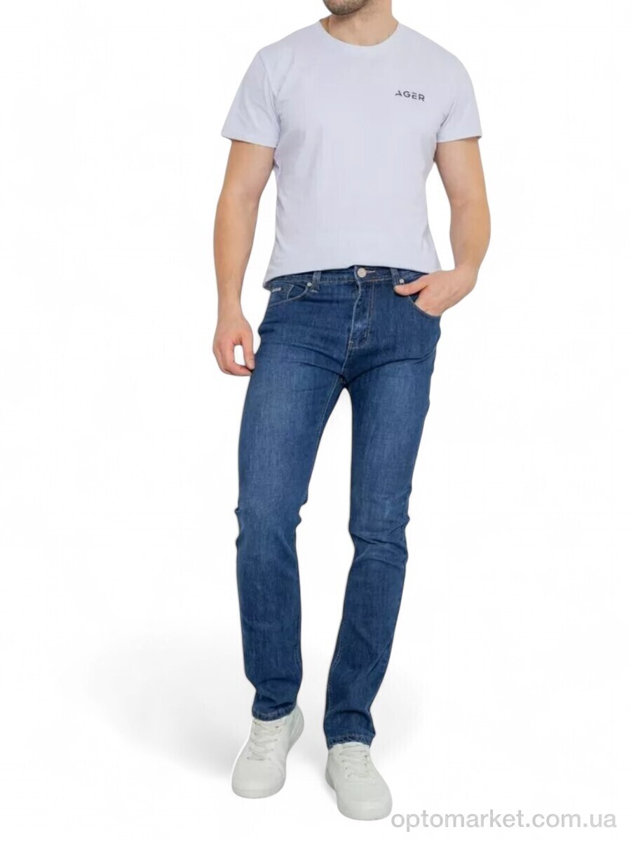 Купить Джинси чоловічі 2242 синій Massmag синій, фото 2