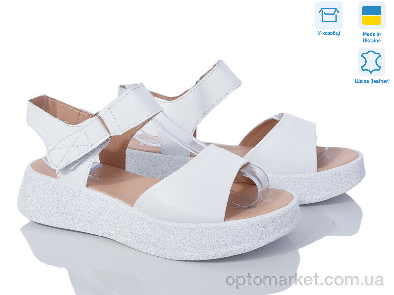 Купить Босоніжки жіночі 2259-32 Tamei білий, фото 1