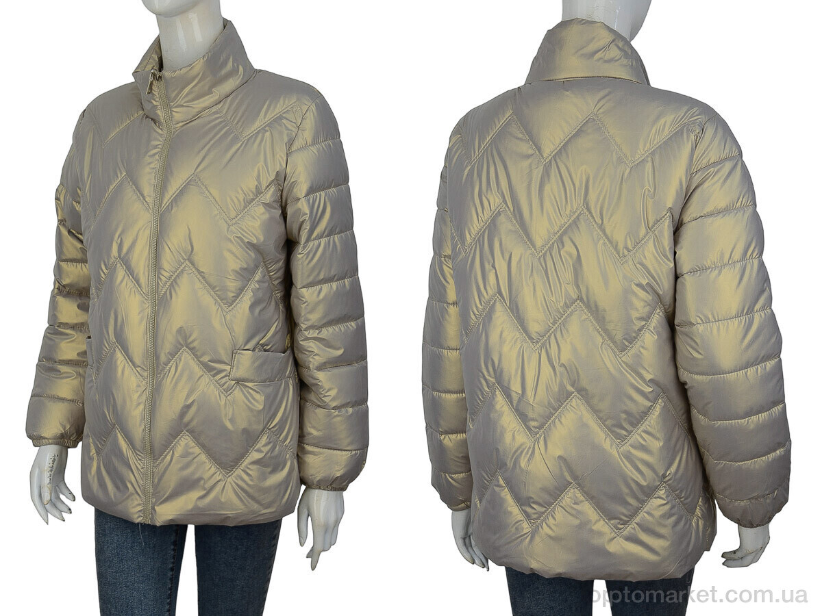 Купить Куртка жіночі 226 beige (06948) Botf бежевий, фото 3