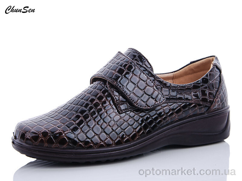 Купить Туфлі жіночі 2262-2 Chunsen коричневий, фото 1