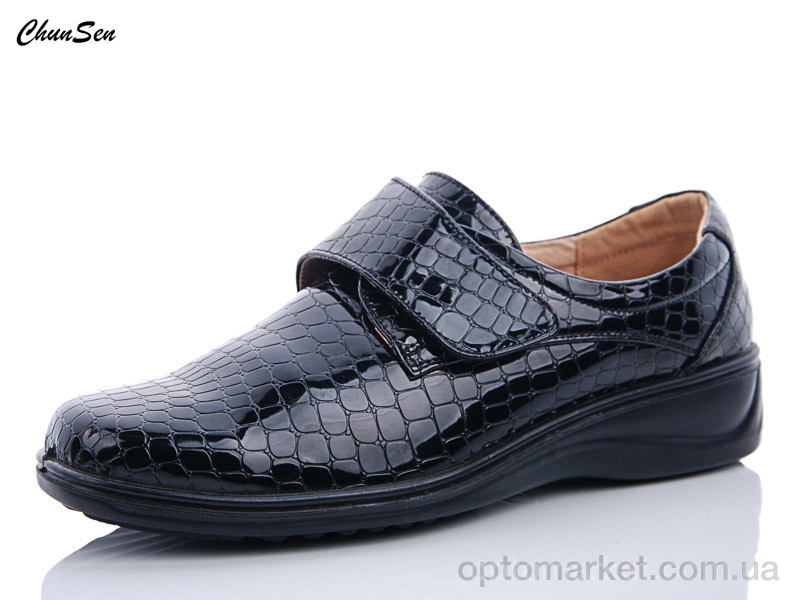 Купить Туфлі жіночі 2262D-1 Chunsen чорний, фото 1