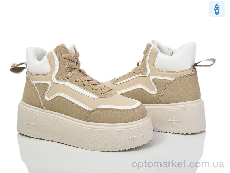 Купить Черевики жіночі 228-67 Бабочка-Mengfuna-AESD бежевий, фото 1