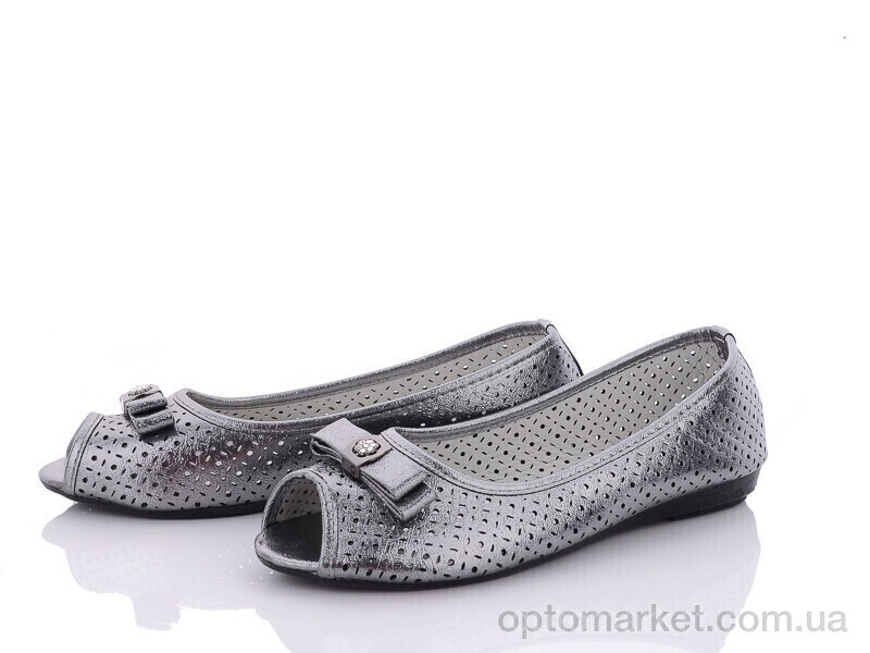 Купить Босоніжки жіночі 23-3-10 Fuguishan графіт, фото 1