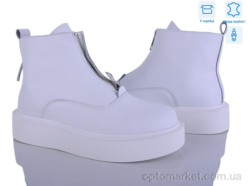 Купить Черевики жіночі 23-4 піна Hengji білий, фото 2