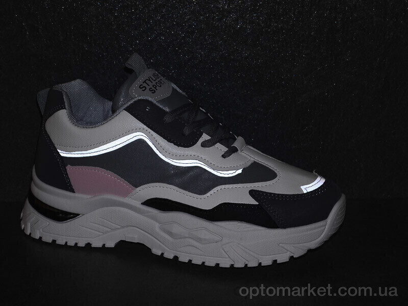 Купить Кросівки жіночі 23-60 Nayasitun сірий, фото 2