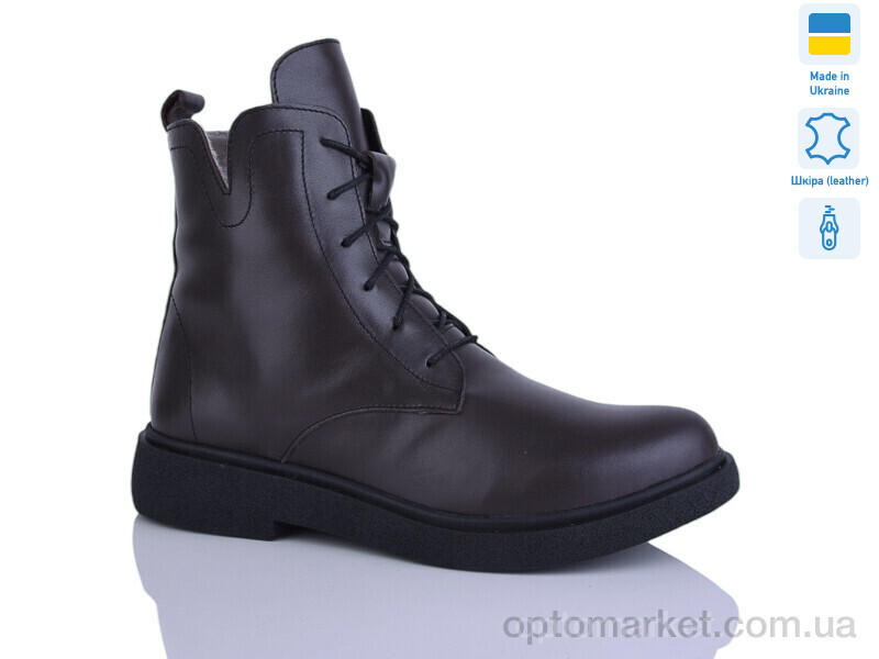 Купить Черевики жіночі 23 корич.к. зима Sali коричневий, фото 1