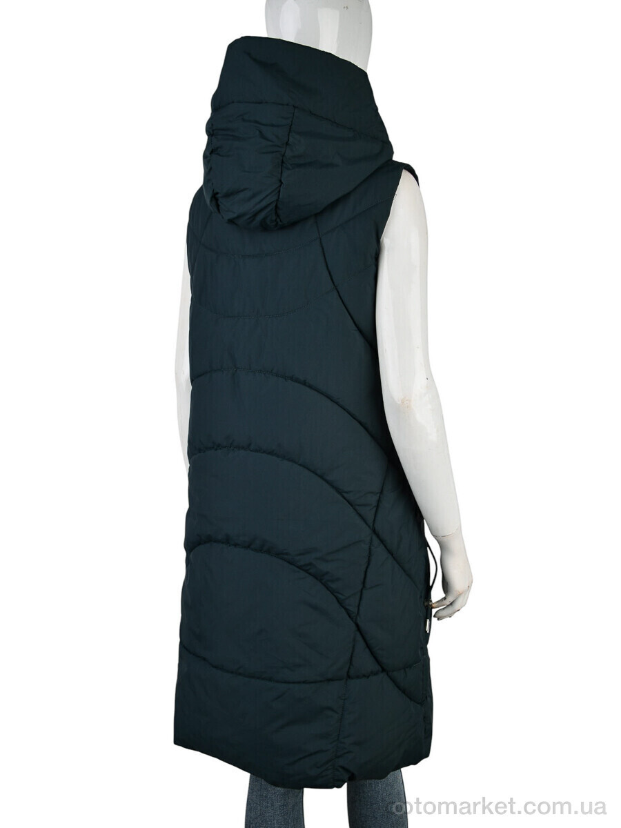 Купить Жилетка жіночі 2301 (12123) green Qiaosadi зелений, фото 2