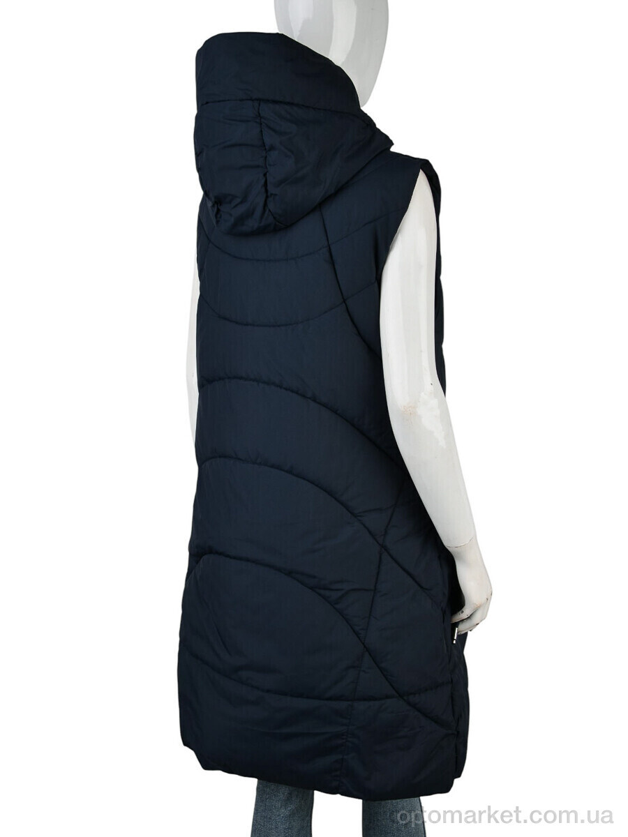 Купить Жилетка жіночі 2301 (12123) navy Qiaosadi синій, фото 2