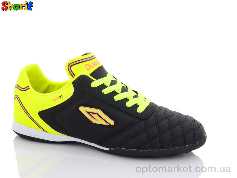 Купить Футбольне взуття чоловічі 2301-6 Dugana чорний, фото 1